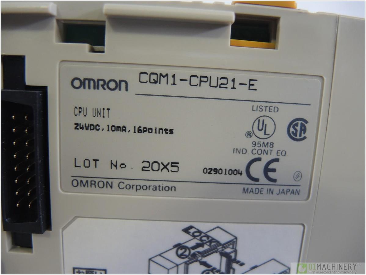 2010 OMRON CQQM1-CPU21-E