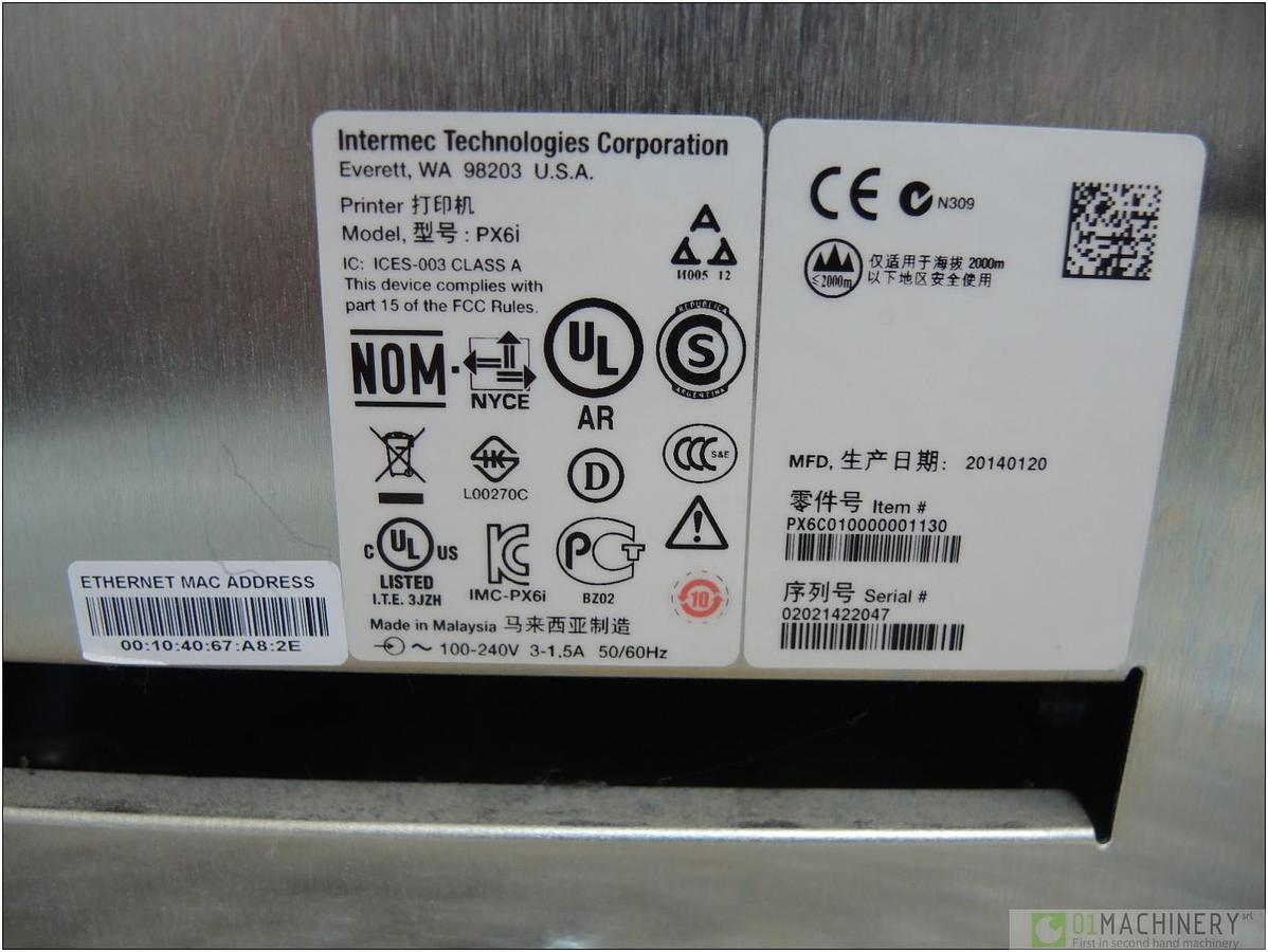 2014 INTERMEC Px6i
