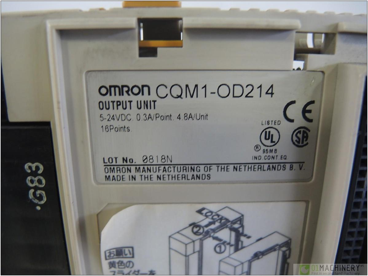 Usato 1998 OMRON CQM1-OD214 AI1573