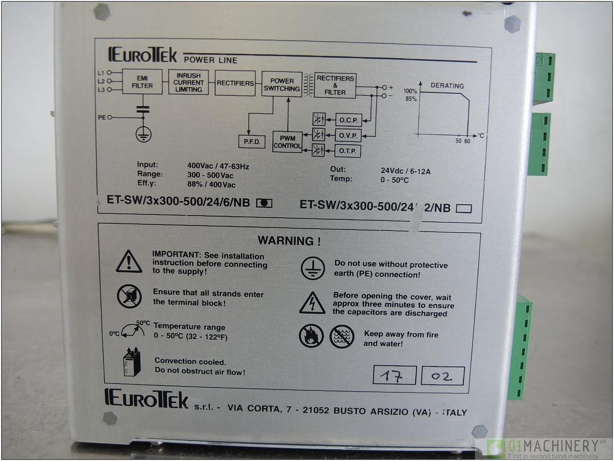 2002 EUROTEK ET-SW/3x300-500/24/