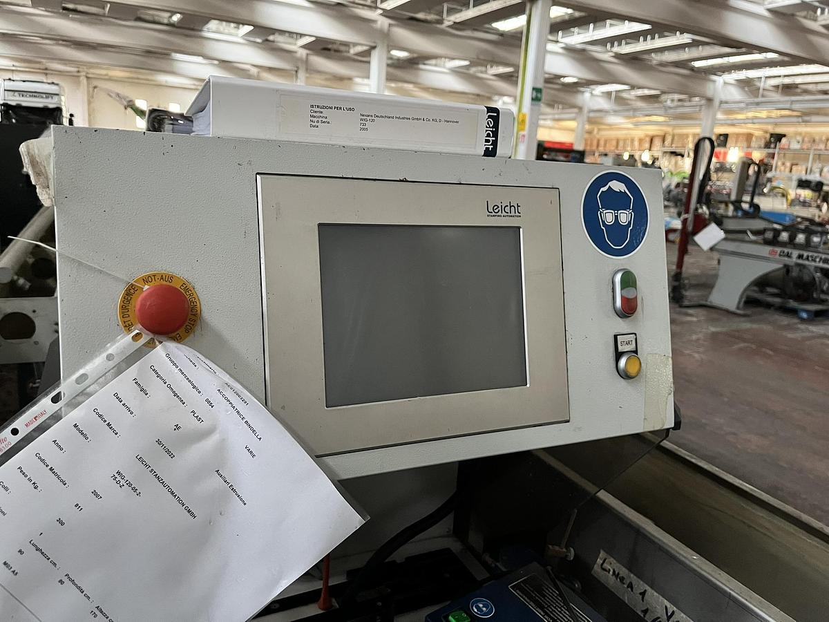 Used 2007 LEICHT STANZAUTOMATION GMBH WIG-120-05-2-75-D-Z #AE0120