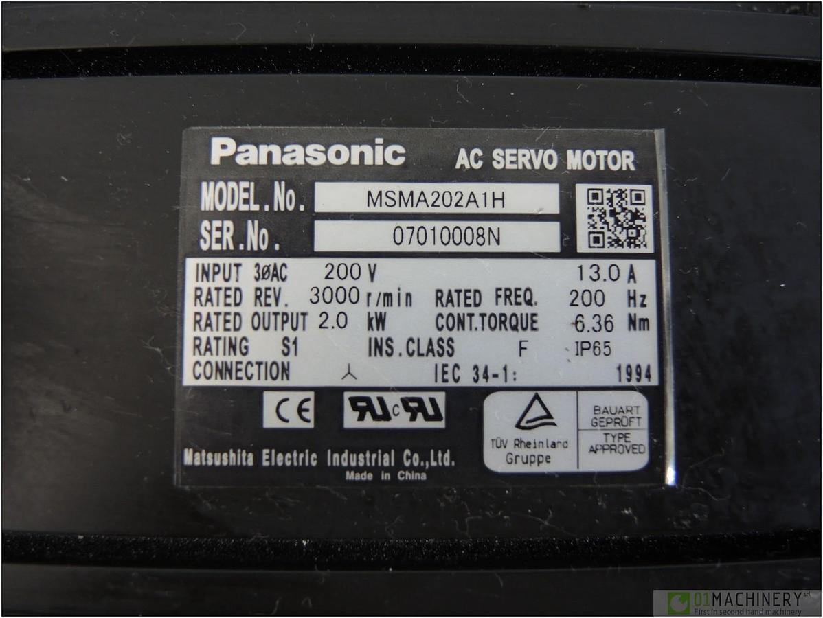 2010 PANASONIC MSMA202A1H