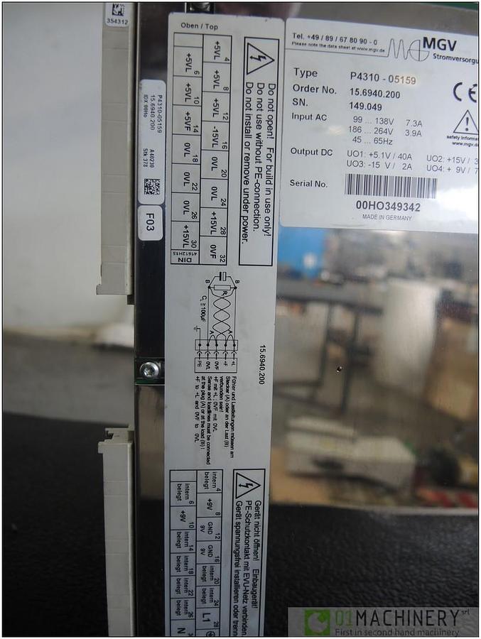 Usato MGV P4310-05159 SN 14 AI3103