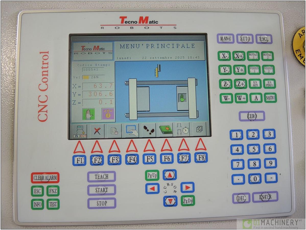 Used 2004 TECNOMATIC Large CNC AI2997
