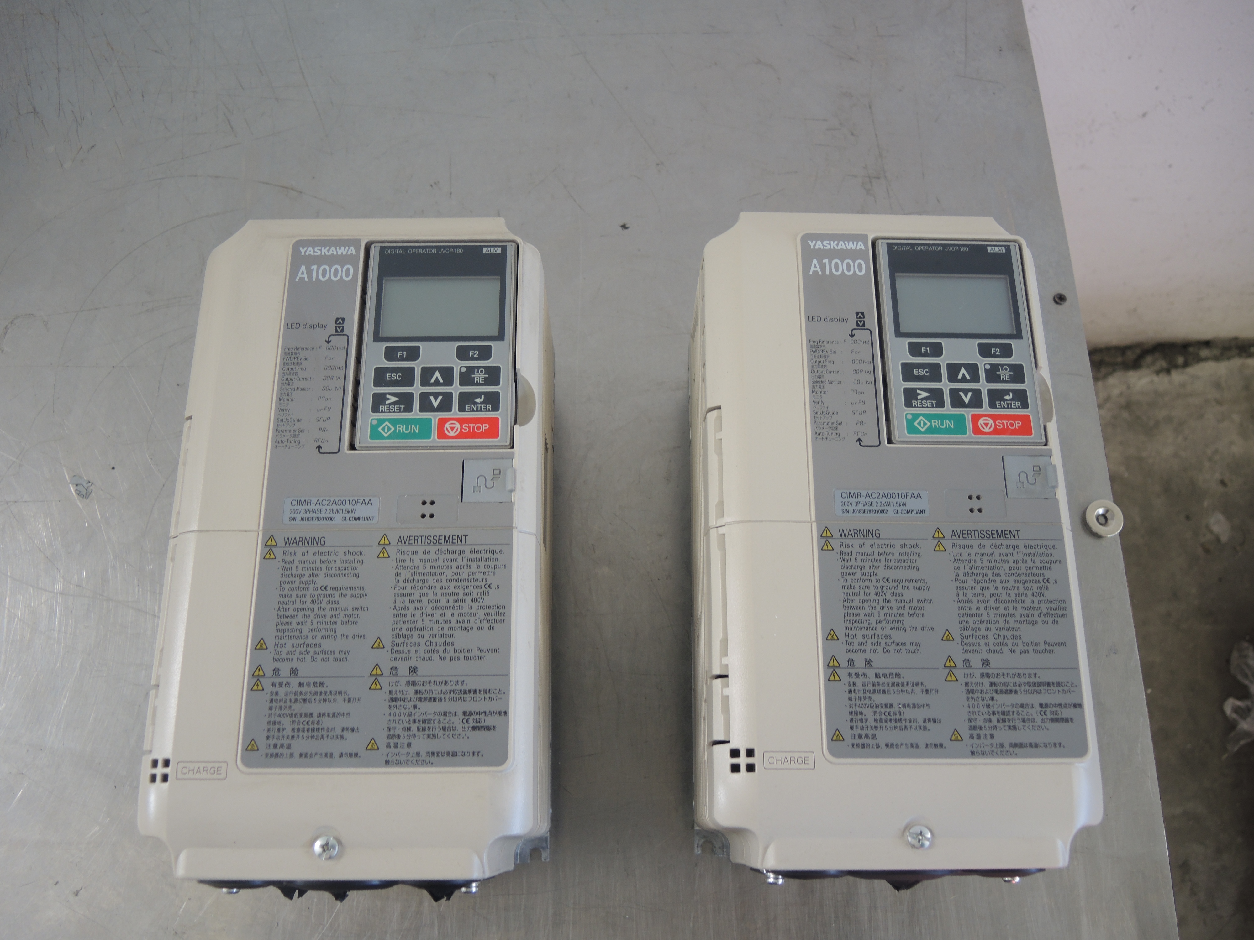 2010 YASKAWA CIMR-AC2A0010FAA
