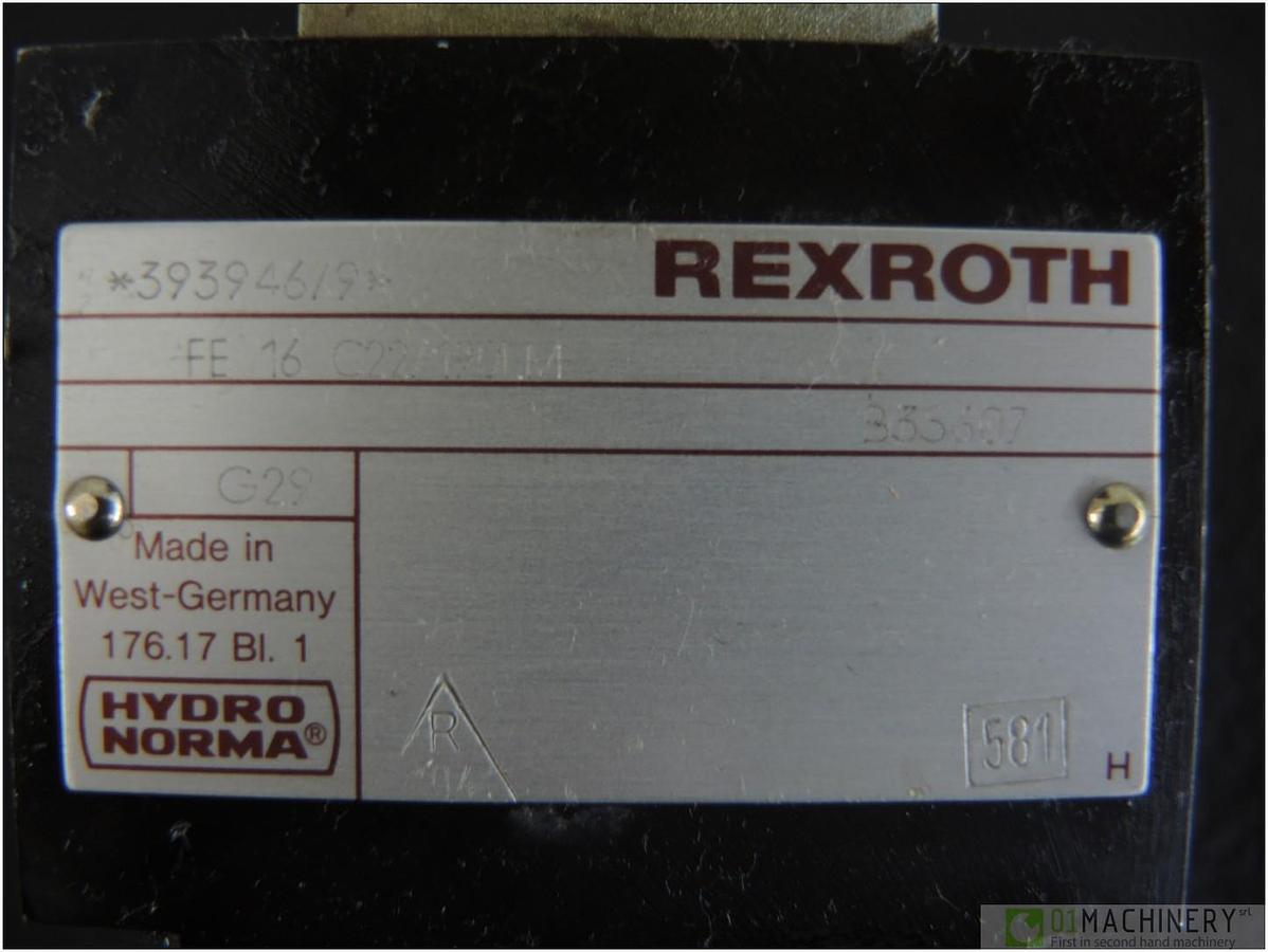 Usato 2011 REXROTH FE16C22/190LM393946 AI2586