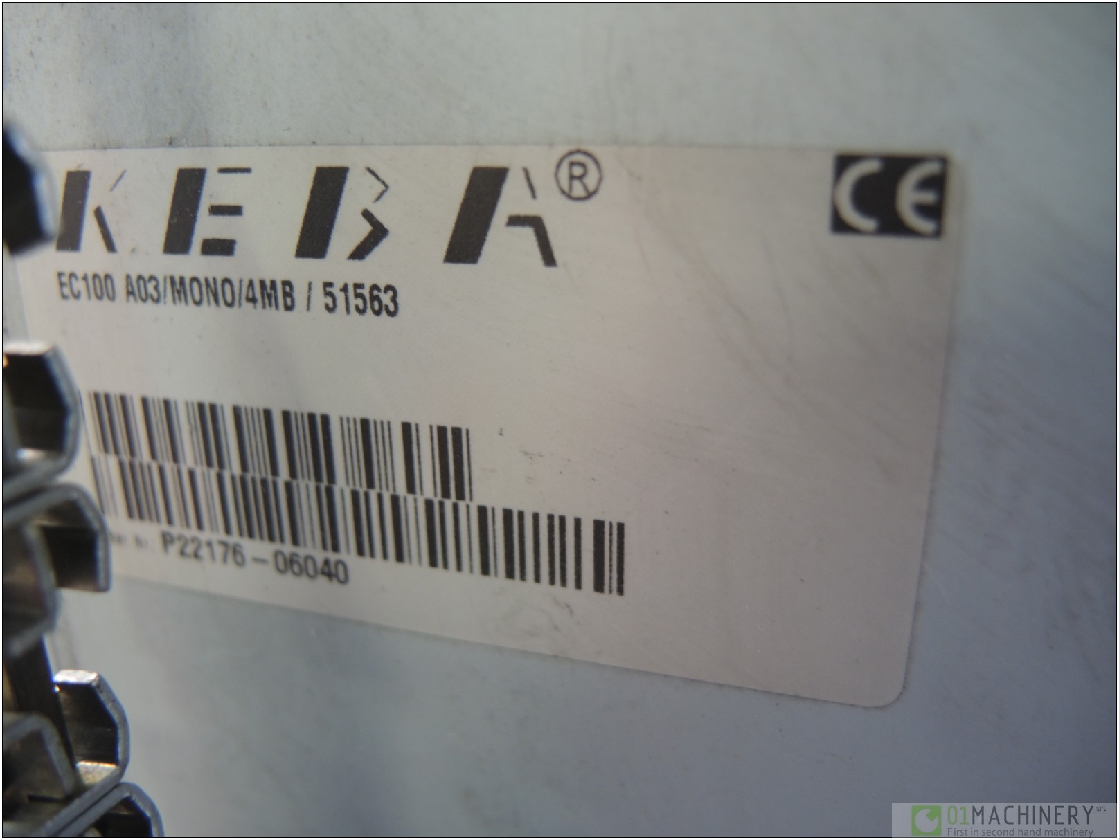 2001 KEBA EC100A03MONO4MB51563