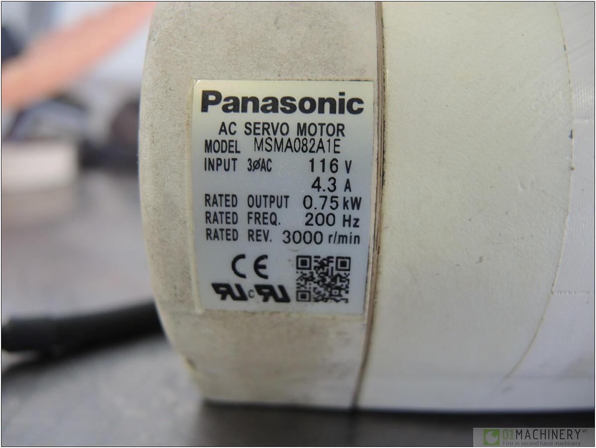 2010 PANASONIC MSMA082A1E + REDUCER