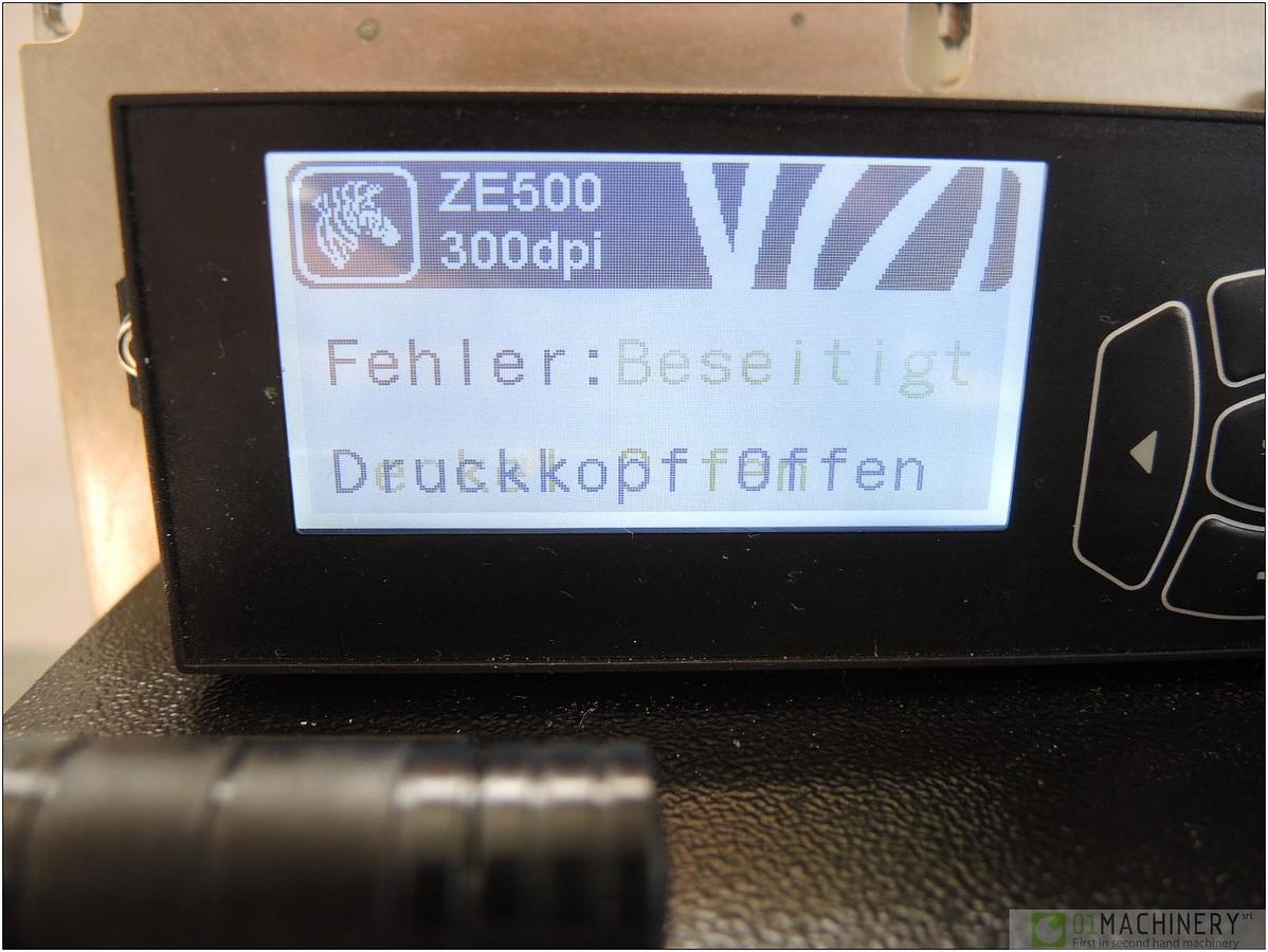 Used 2017 ZEBRA ZE500-4 AI2485