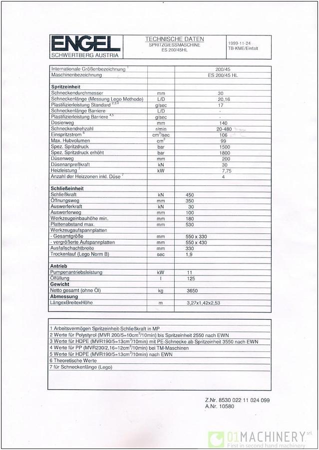 2000 ENGEL ES 200/45 HL