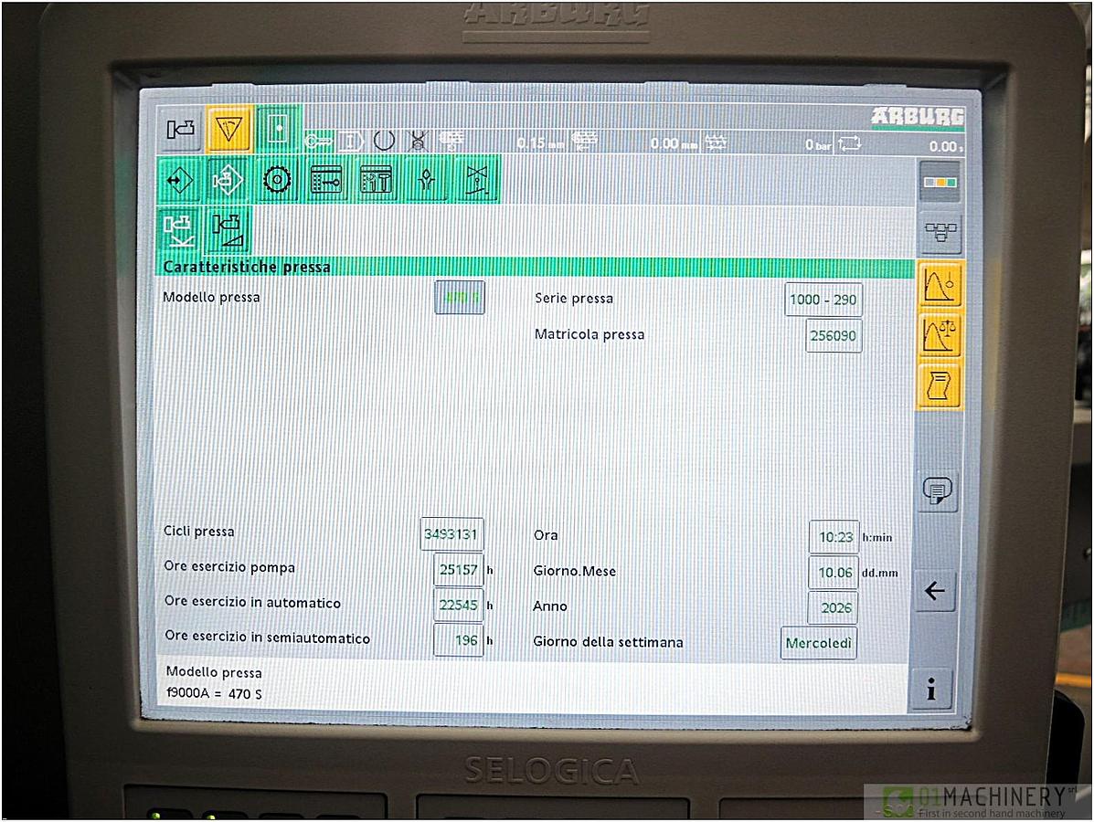 2020 ARBURG 470S 1000-290