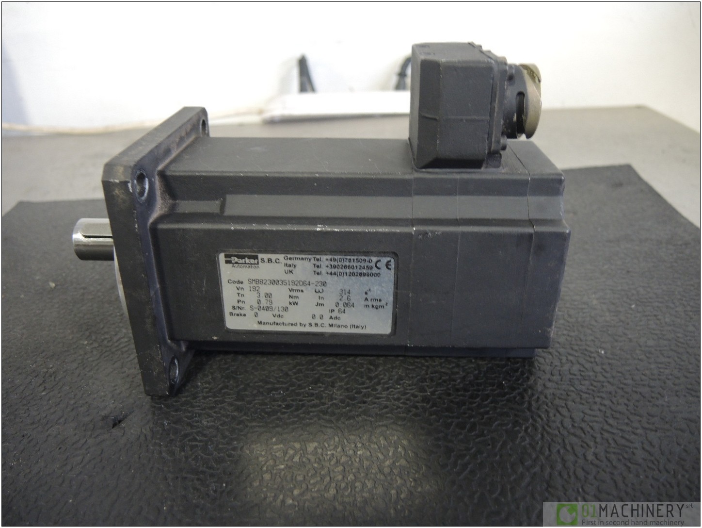 Used PARKER SMB8230035192D64-230 RC0012