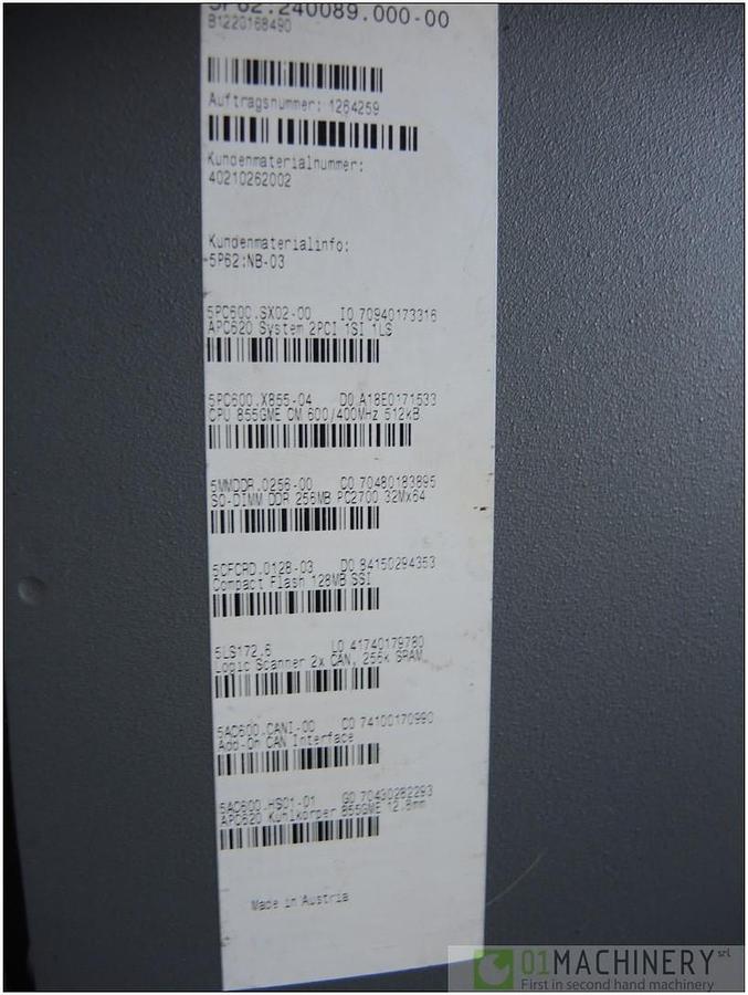 Used 2010 B&R 5PC600SX02-00 AI2999