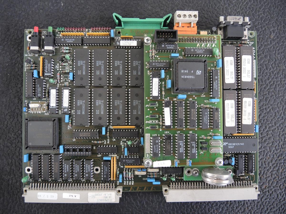 1995 KEBA E-CPU-186-C D1844A-1