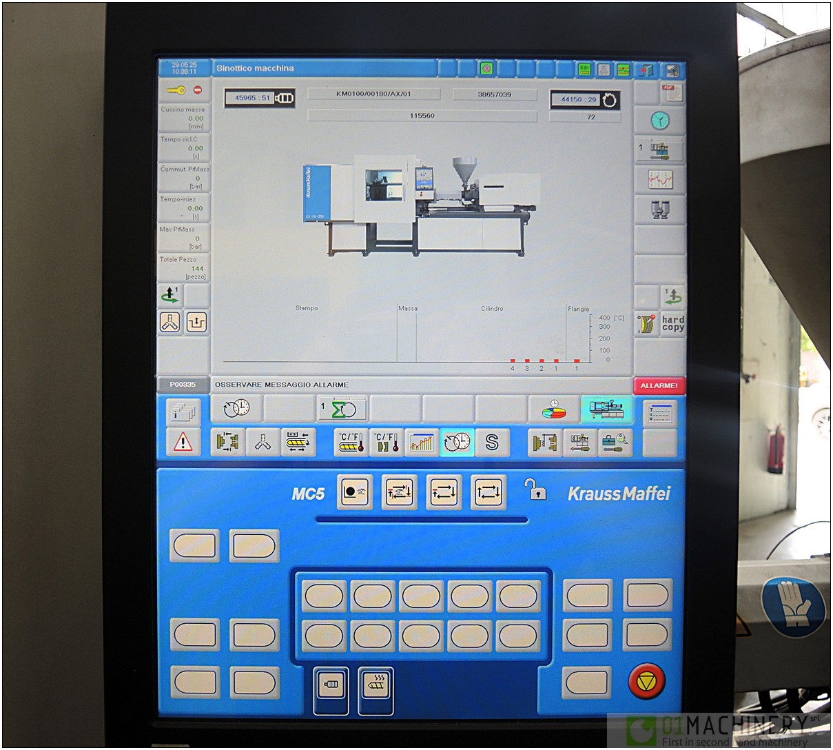 Used 2009 KRAUSS MAFFEI 12-230-1992-K AI2541