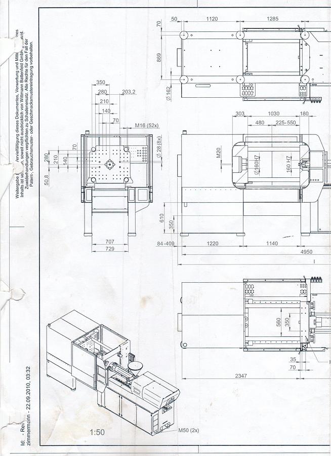 Usato 2011 BATTENFELD EcoPower 180/750 IN0676