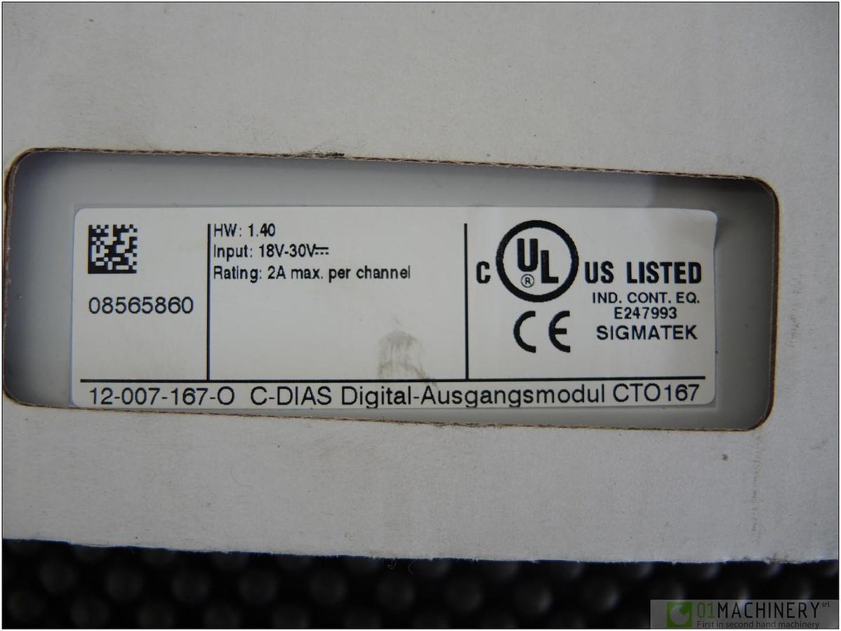 SIGMATEK 12-007-167-O CTO 167