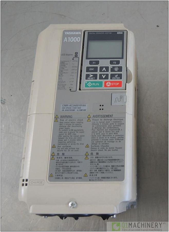 2010 YASKAWA CIMR-AC2A0010FAA