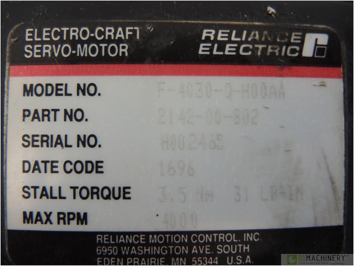 1996 ELECTRO CRAFT F-4030-Q-H00AA
