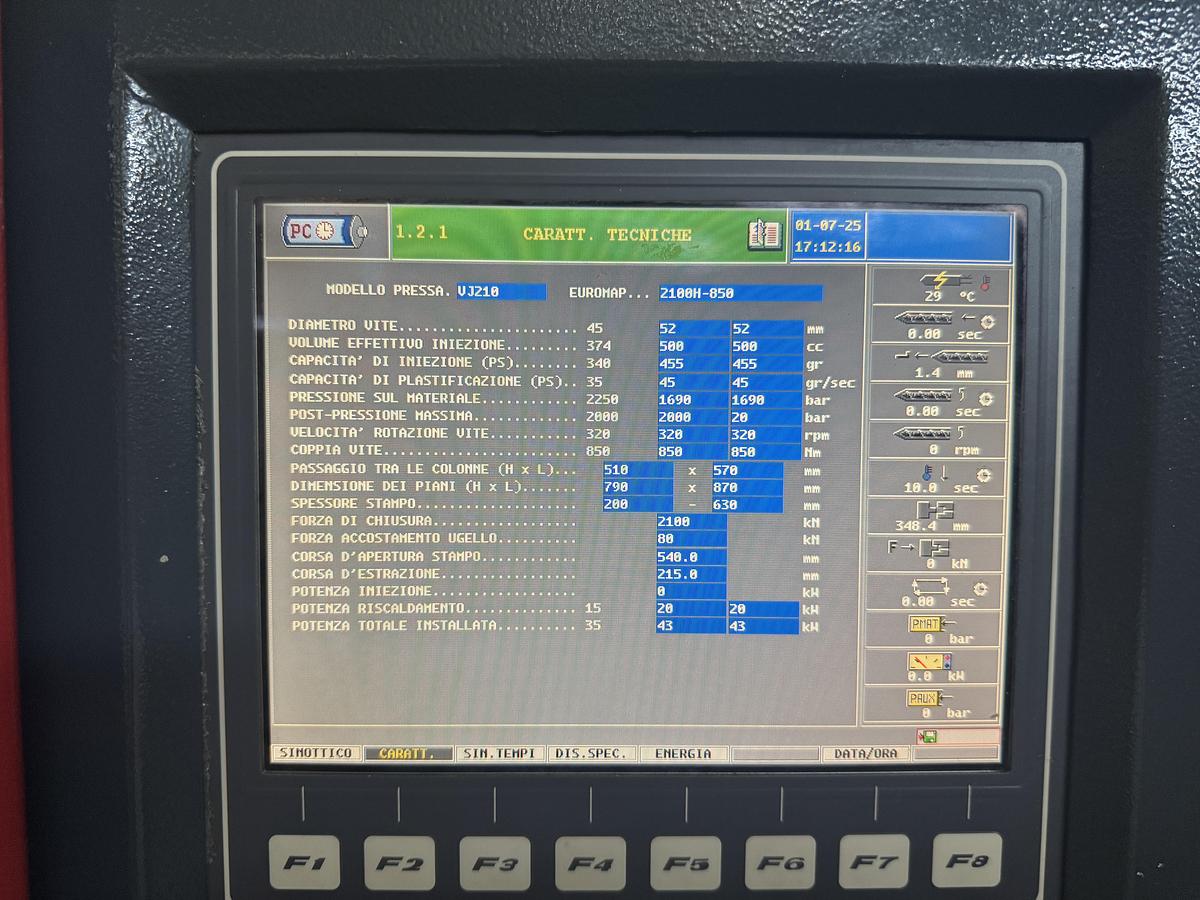 2009 NEGRI BOSSI VJ210