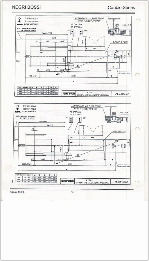 2002 NEGRI BOSSI V370 3700H-2000