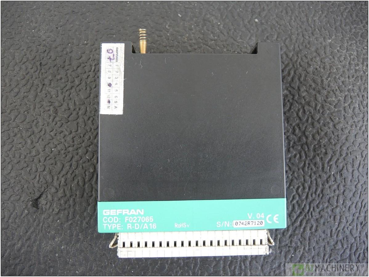 2007 GEFRAN R-D/A16