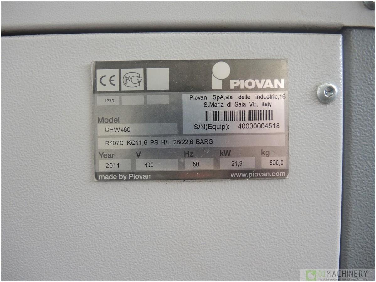 2011 PIOVAN CH 480