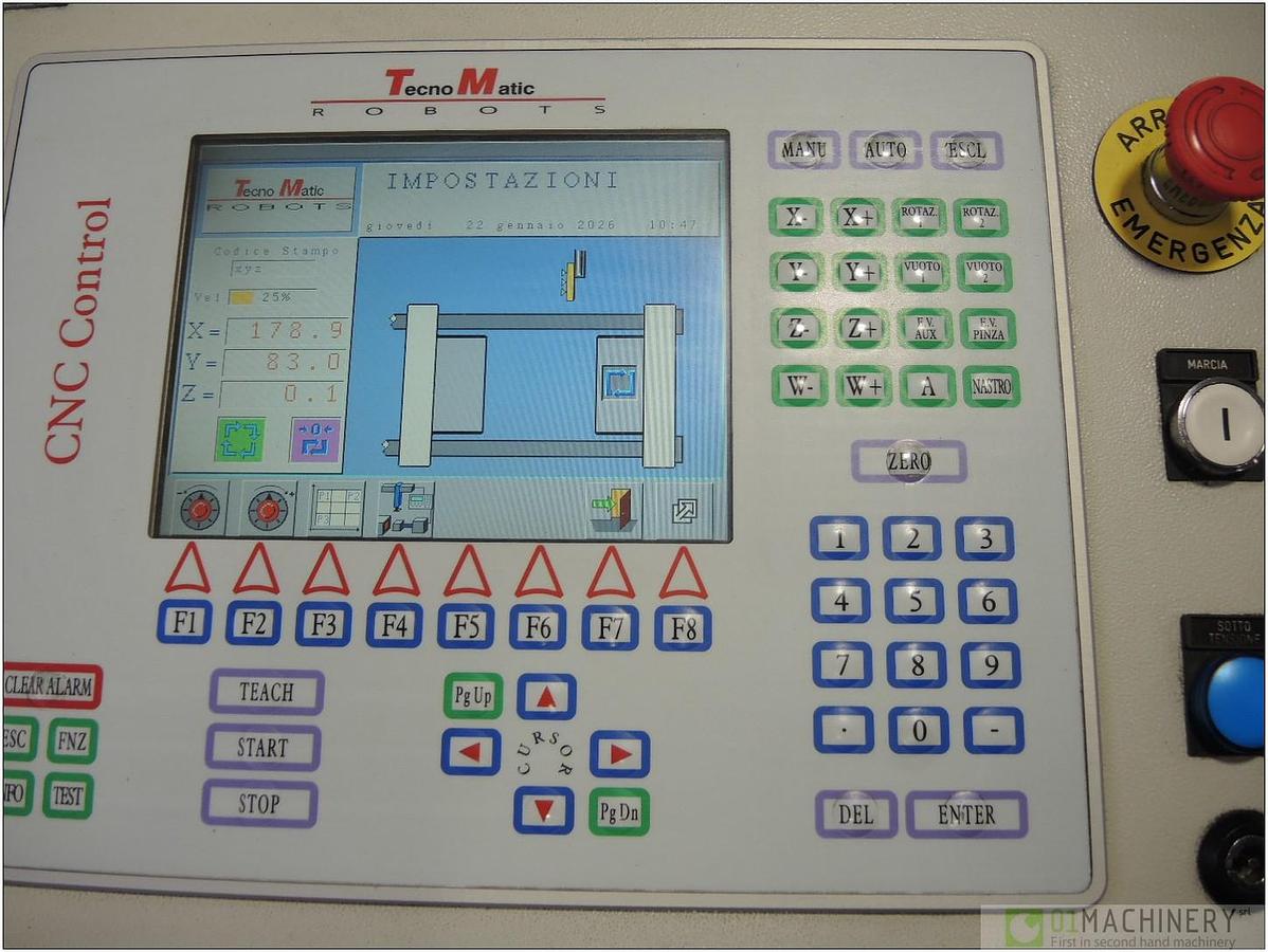 Usato 2006 TECNOMATIC COMPACT 1 CNC AI3255