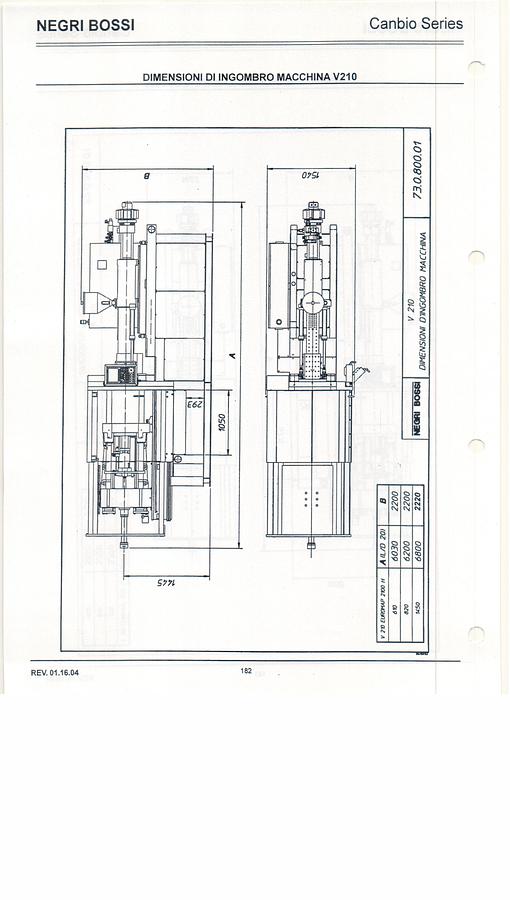 2002 NEGRI BOSSI V210 2100H-820