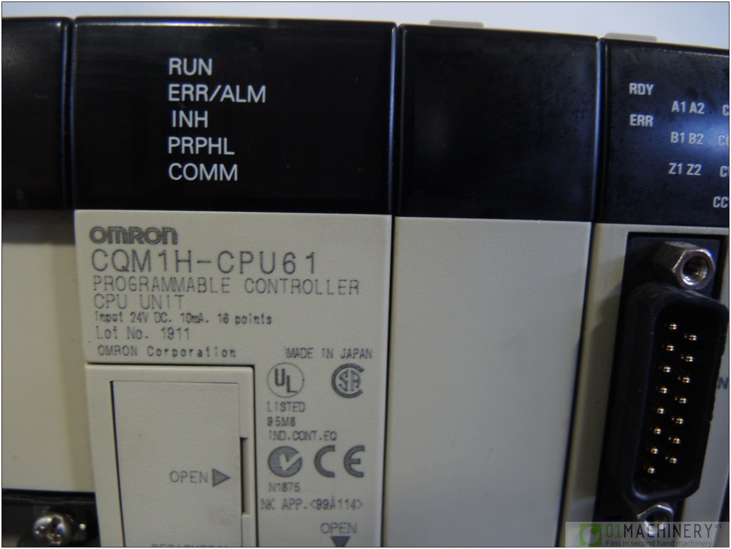Used OMRON CQM1H-CPU61 RC0017