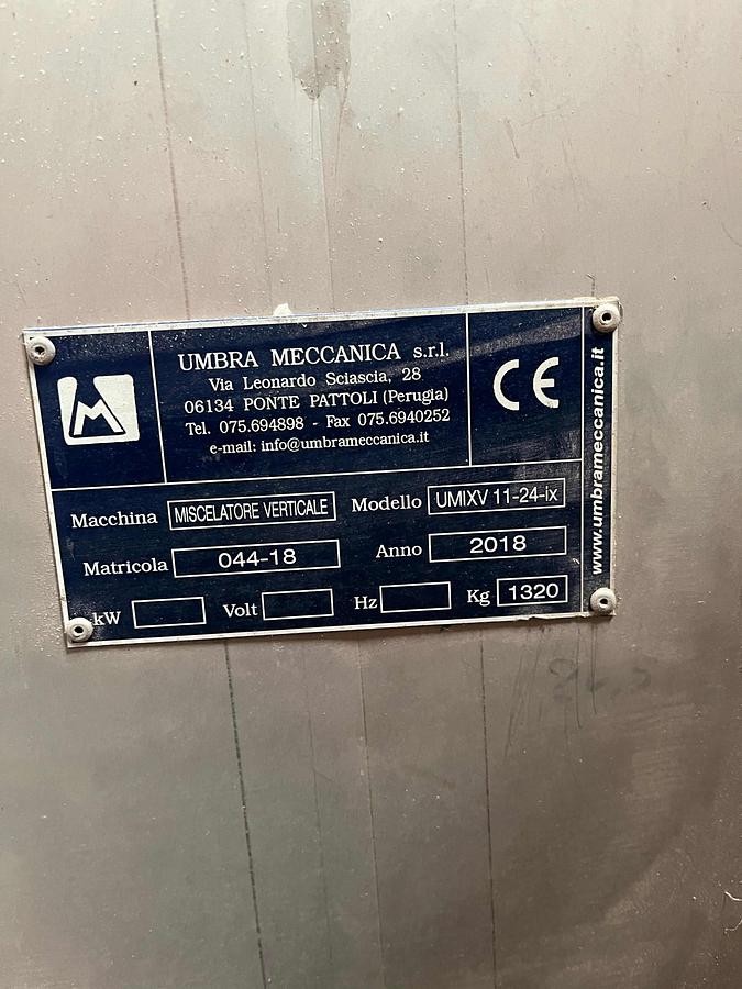2018 UMBRA MECCANICA UMIXV 11/24-ix