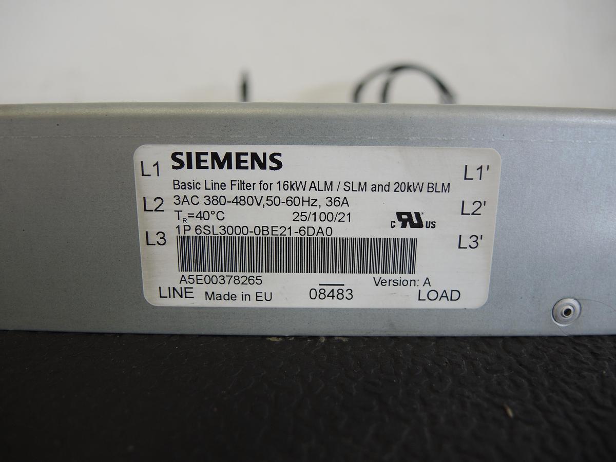 2009 SIEMENS 6LS3000-0BE21-6DA0