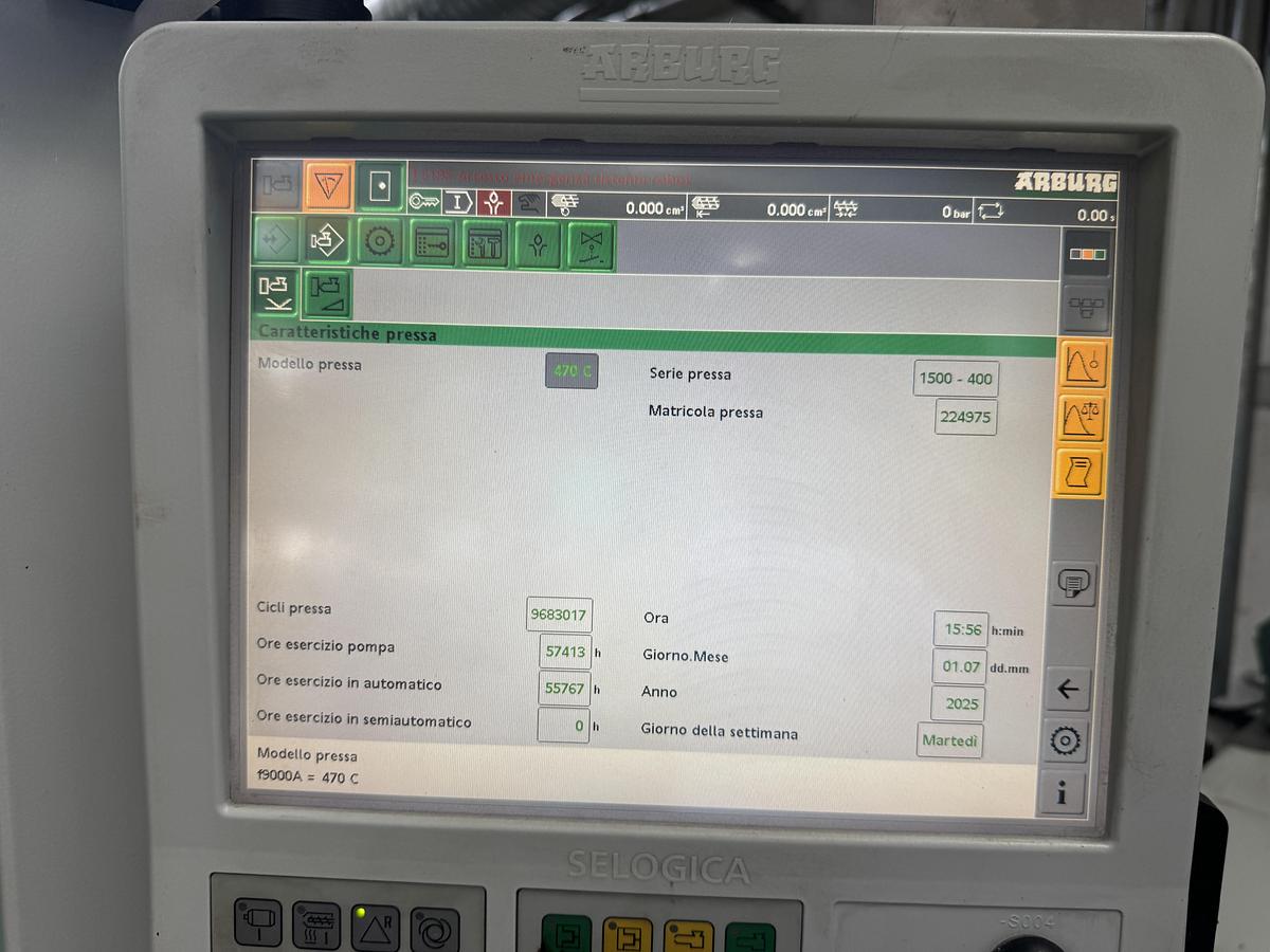 2013 ARBURG 470C 1500- 400 GOLD