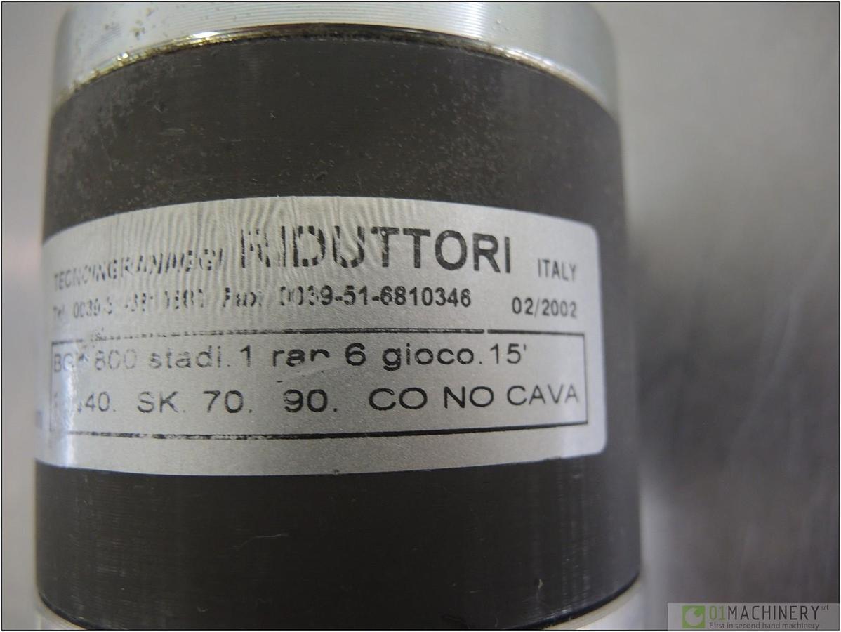 2002 TECNOINGRANAGGI BGT800 1640SK7090CO