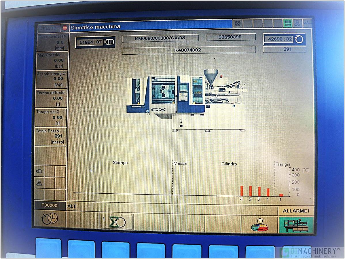 2007 KRAUSS MAFFEI 80-380 CX