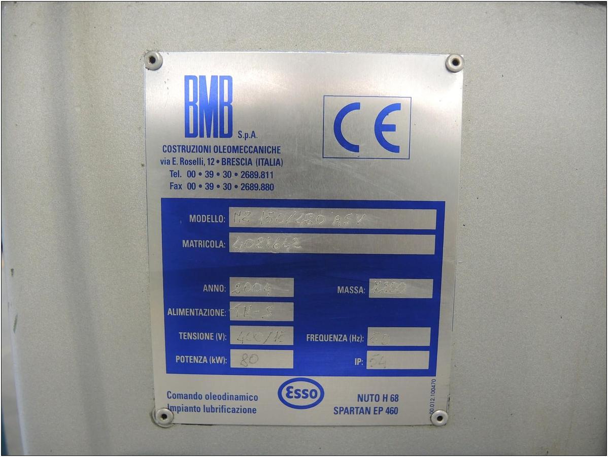 2004 BMB MZ 150/480 ASV