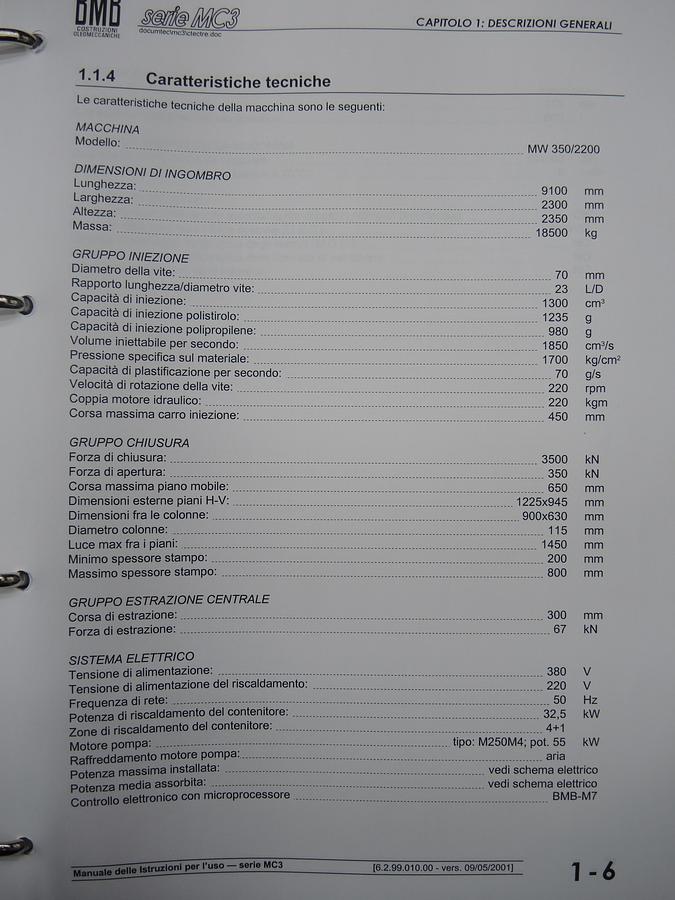 2001 BMB MC 350