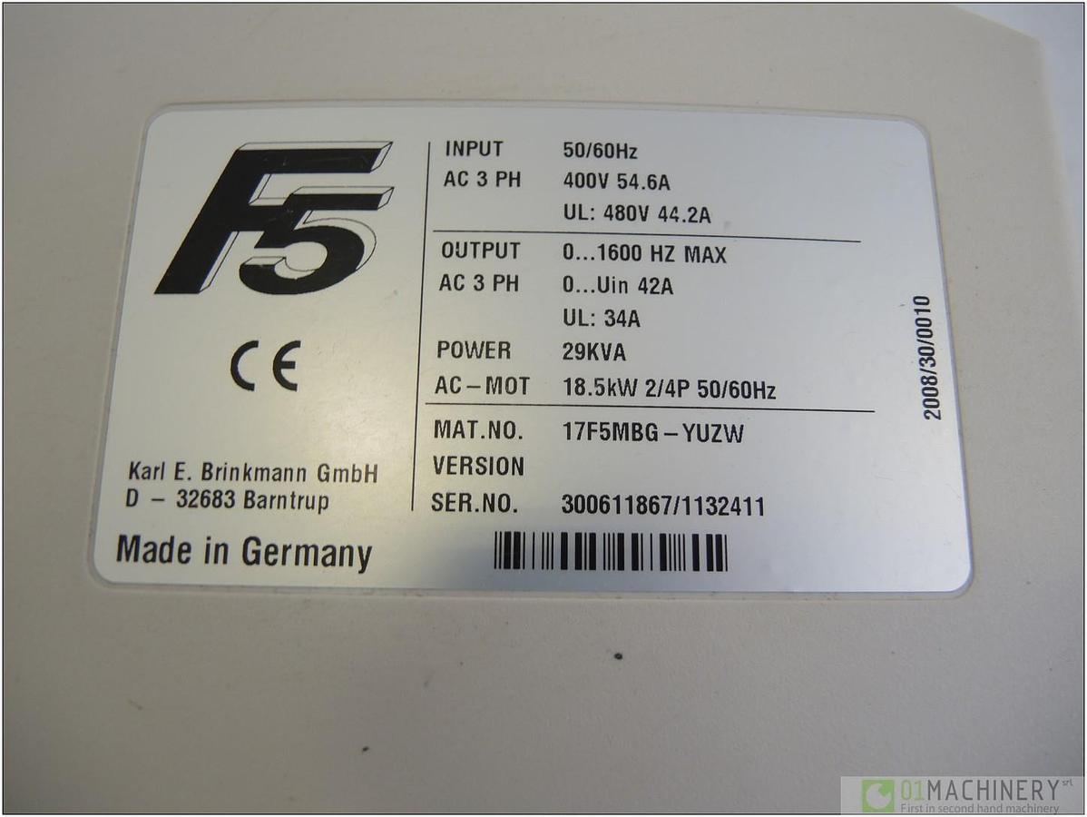 KEB COMBIVERT 17F5MBG-YUZW