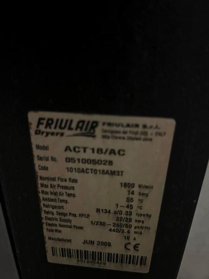 2005 FRUILAIR act 18 dc