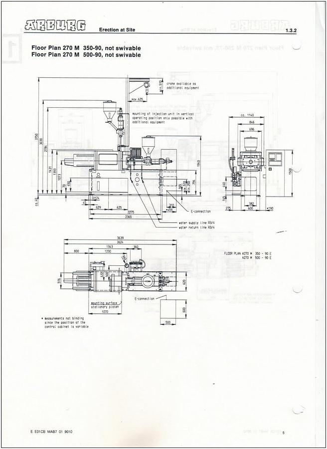 1991 ARBURG 270M 500-90/90