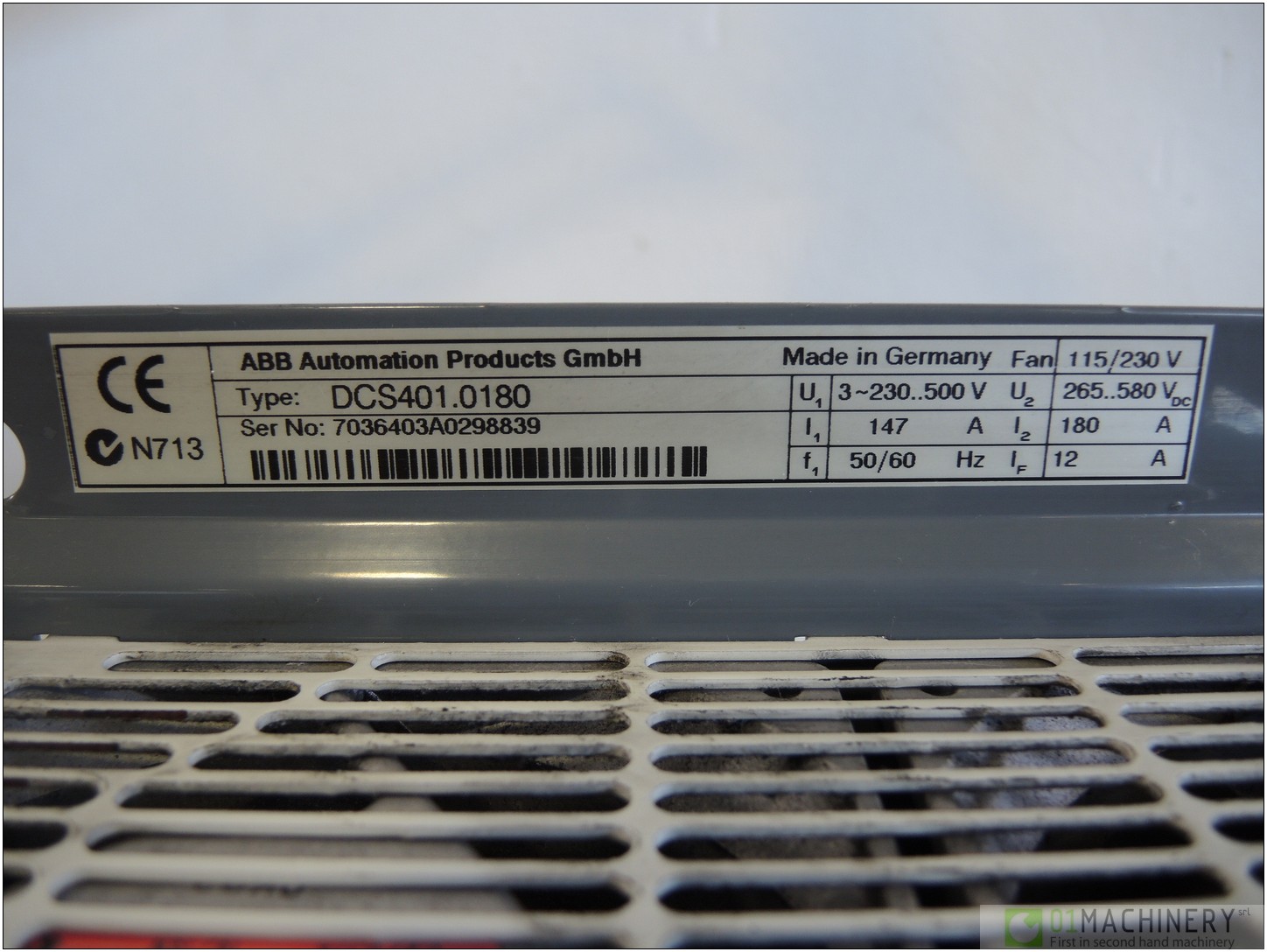 ABB DCS401.0180+R3-00K8