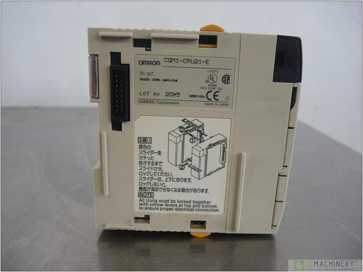 2010 OMRON CQQM1-CPU21-E