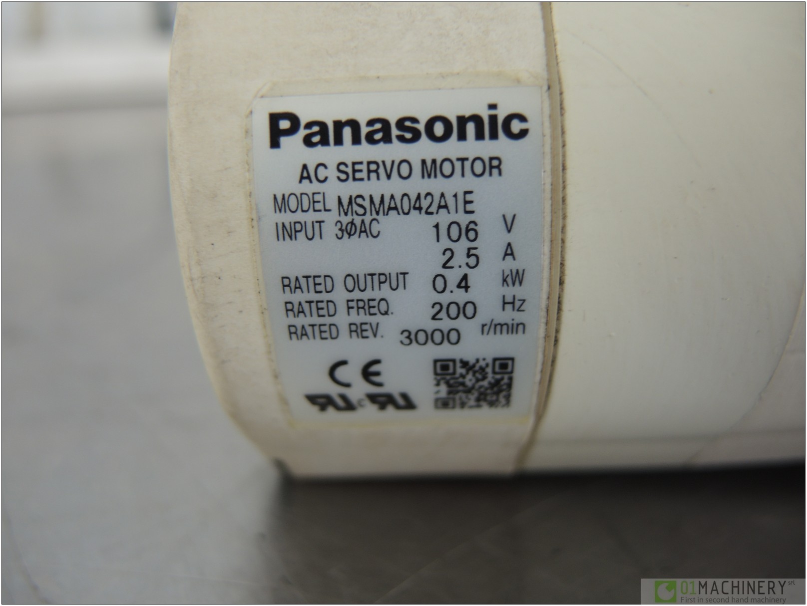 2010 PANASONIC MSMA042A1E + VRKF