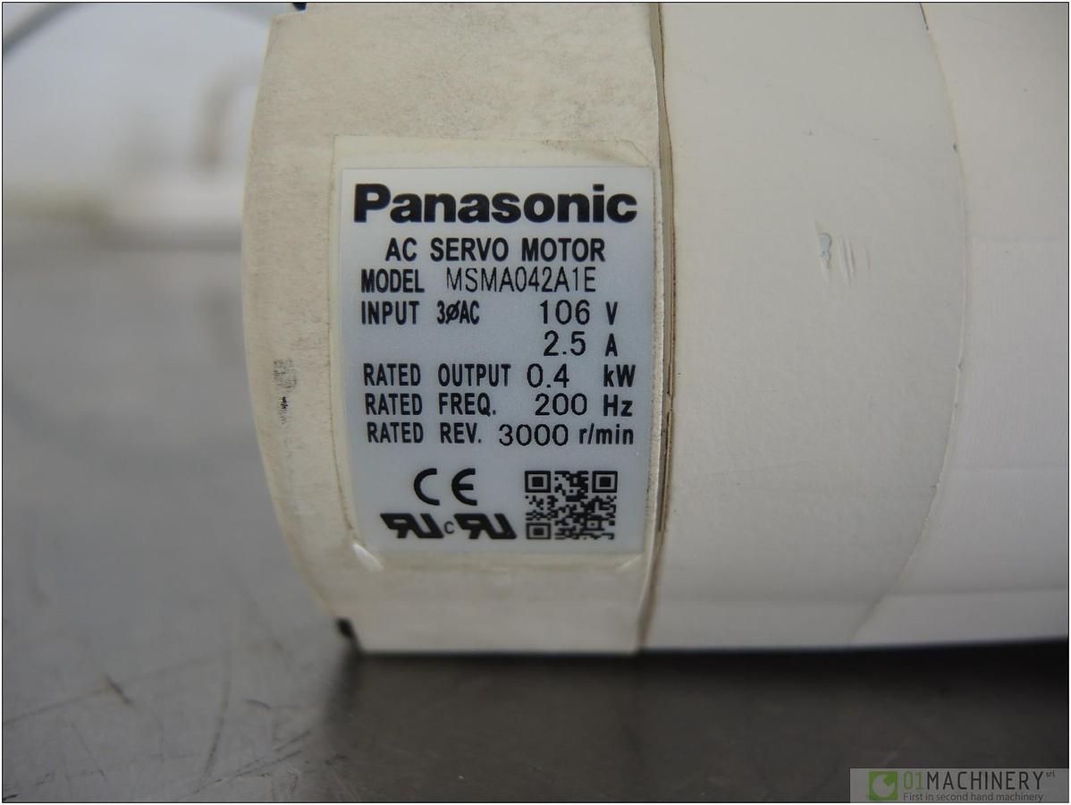2010 PANASONIC MSMA042A1E + REDUCER