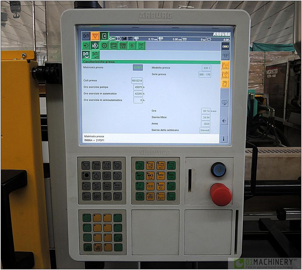 2011 ARBURG 320C 500-170 golden