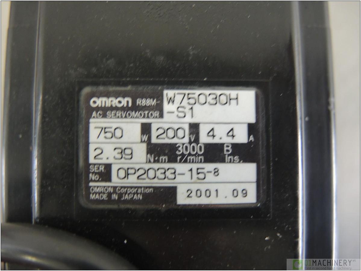 2001 OMRON R88M-W75030H-S1