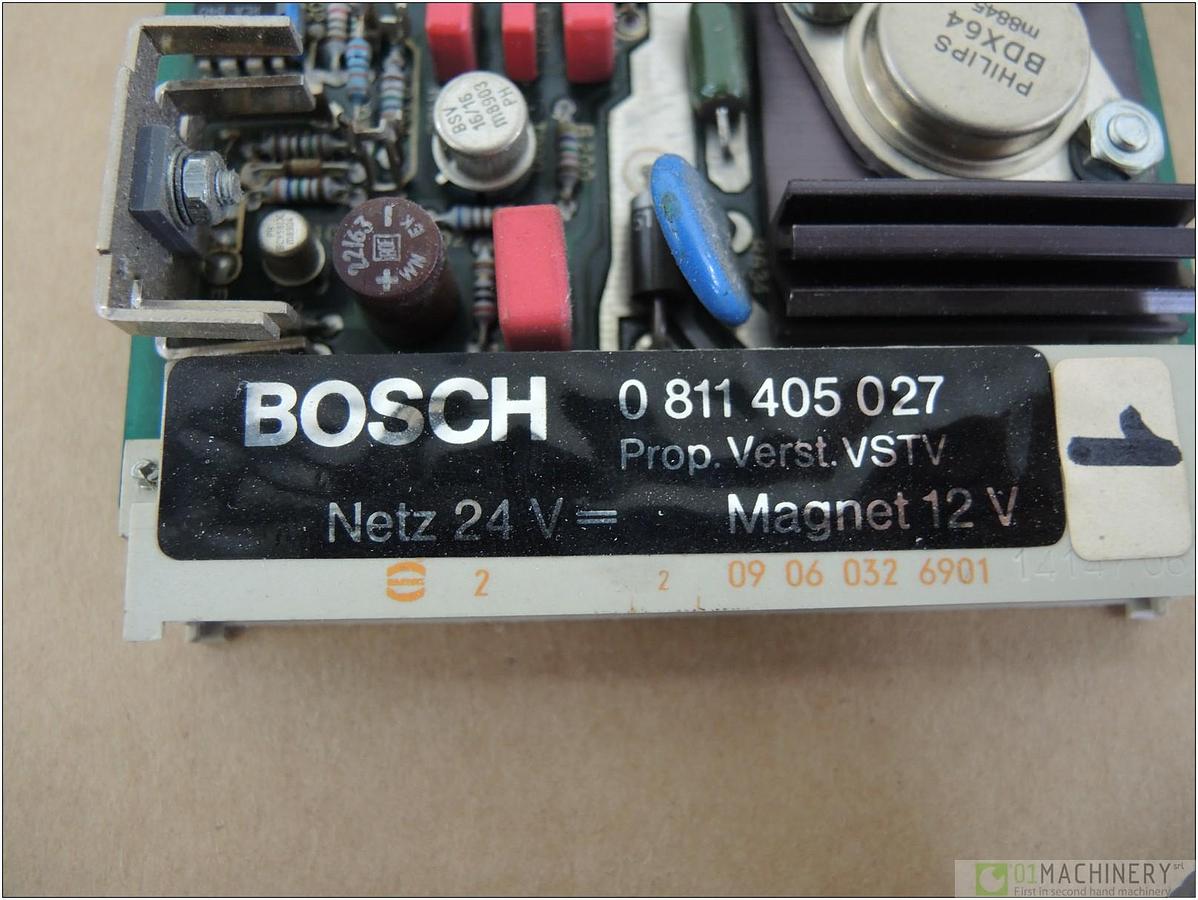 2009 BOSCH 0 811 405 027
