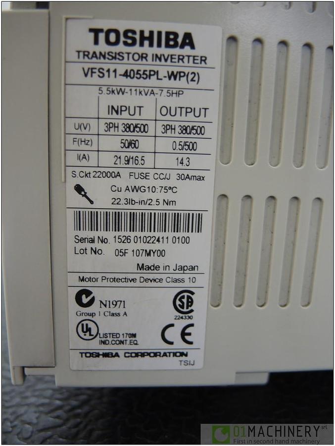 2005 TOSHIBA VFS11-4055PL-WP(2)