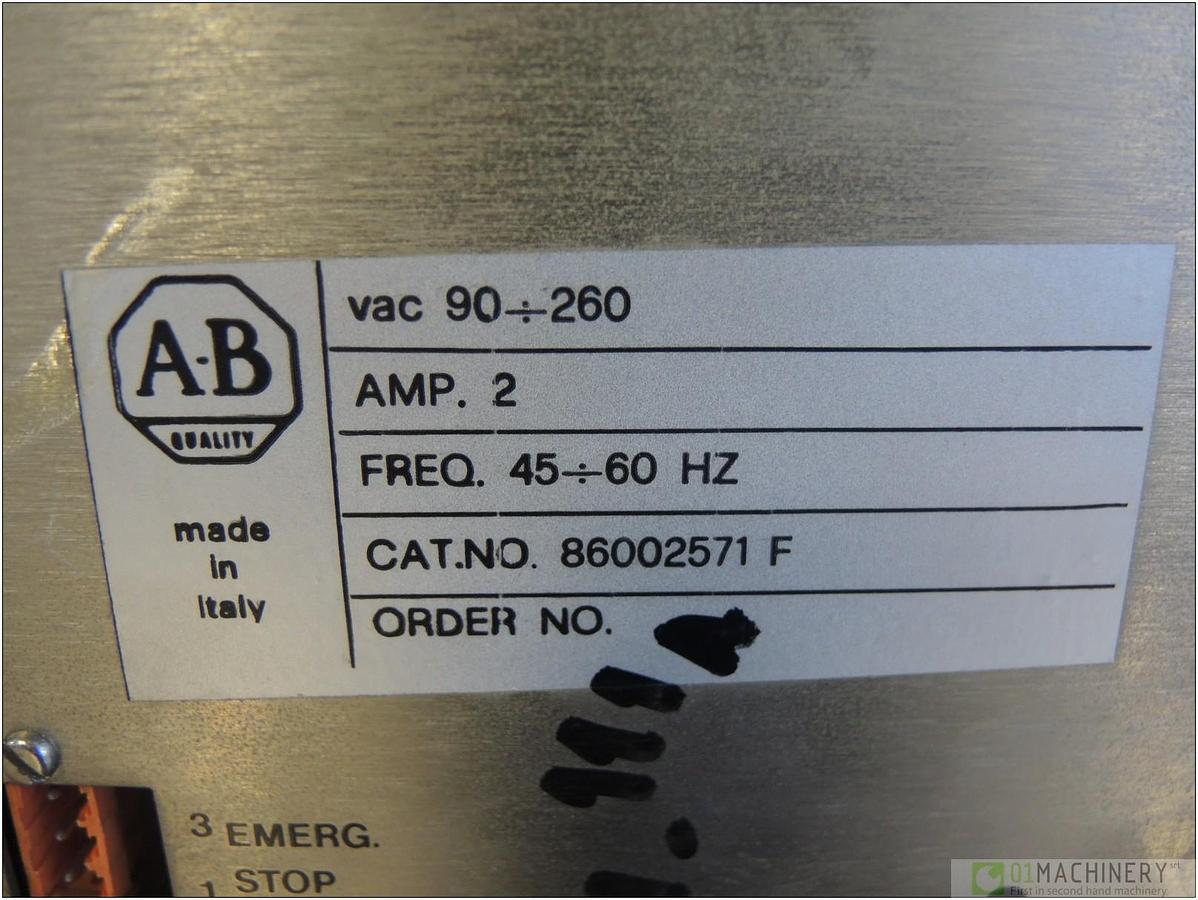 2010 OSAI/ALLEN BRADLEY 86002571 F