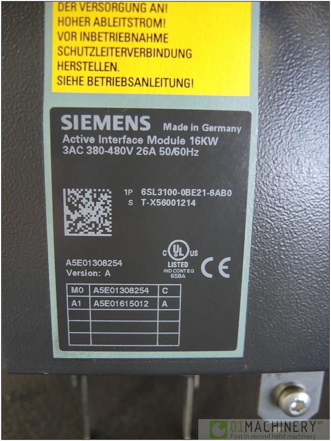 2009 SIEMENS 6LS3100-0BE21-6AB0
